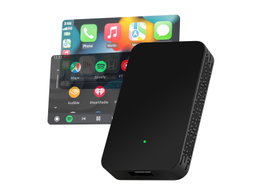 Mobilize Adapter For Wireless Apple Carplay/Android Auto Black
