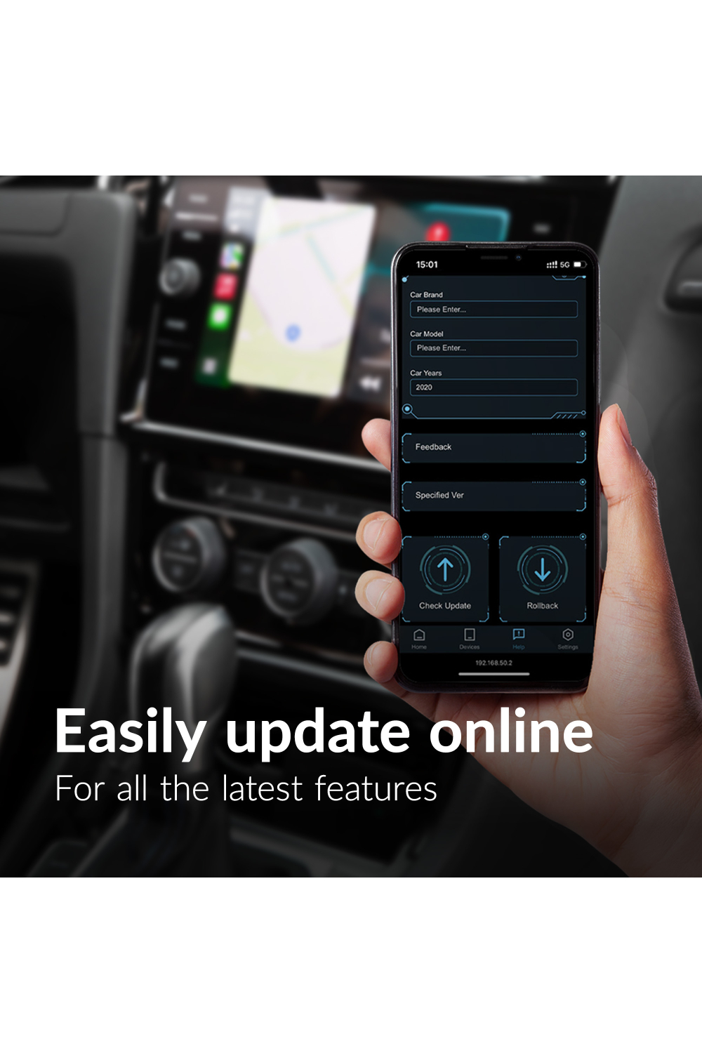 Mobilize Adapter For Wireless Apple Carplay/Android Auto Black - Afbeelding 7