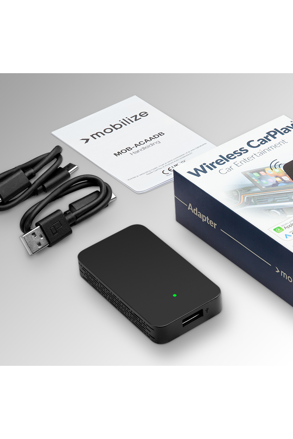 Mobilize Adapter For Wireless Apple Carplay/Android Auto Black - Afbeelding 8