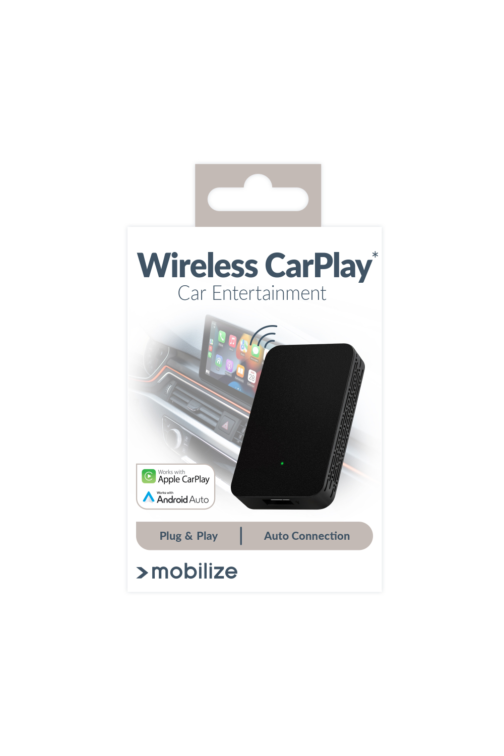 Mobilize Adapter For Wireless Apple Carplay/Android Auto Black - Afbeelding 9