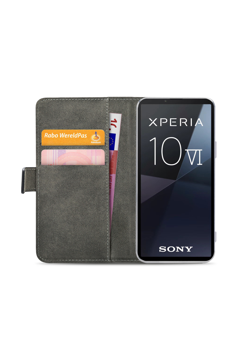 Mobilize Classic Gelly Wallet Book Case Sony Xperia 10 Vi Black - Afbeelding 4
