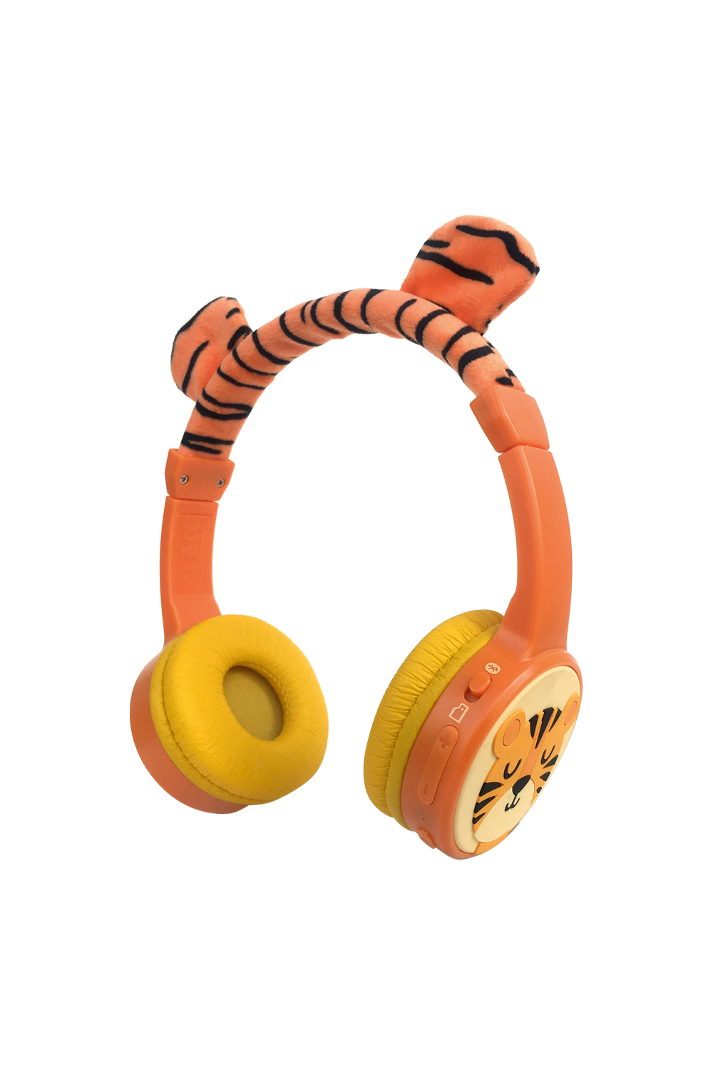 Mobilize Wireless/Wired Over Ear Kids Headphone 85Db Tiger