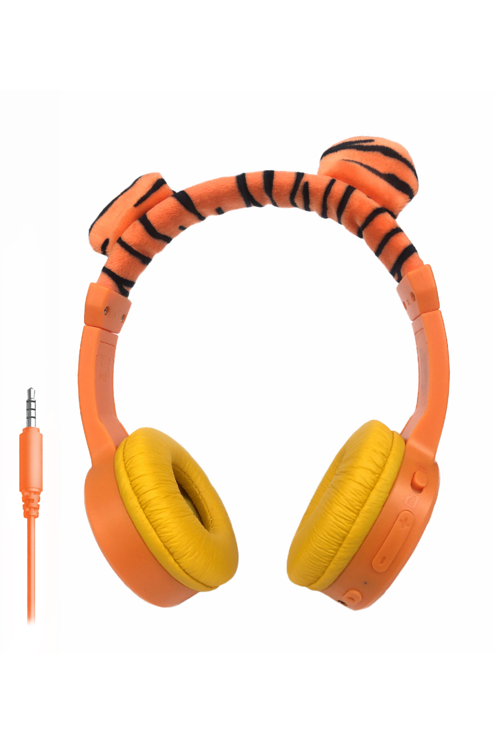 Mobilize Wireless/Wired Over Ear Kids Headphone 85Db Tiger - Afbeelding 2