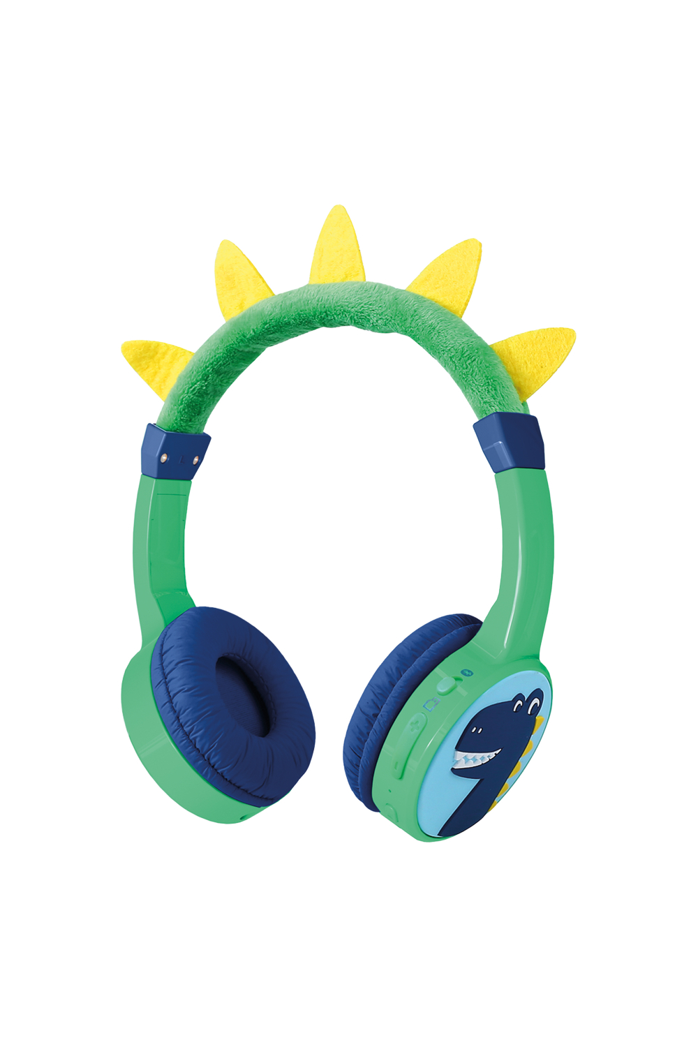 Mobilize Wireless/Wired Over Ear Kids Headphone 85Db Dinosaur