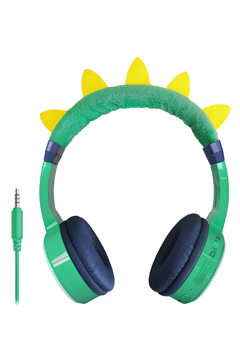 Mobilize Wireless/Wired Over Ear Kids Headphone 85Db Dinosaur - Afbeelding 2