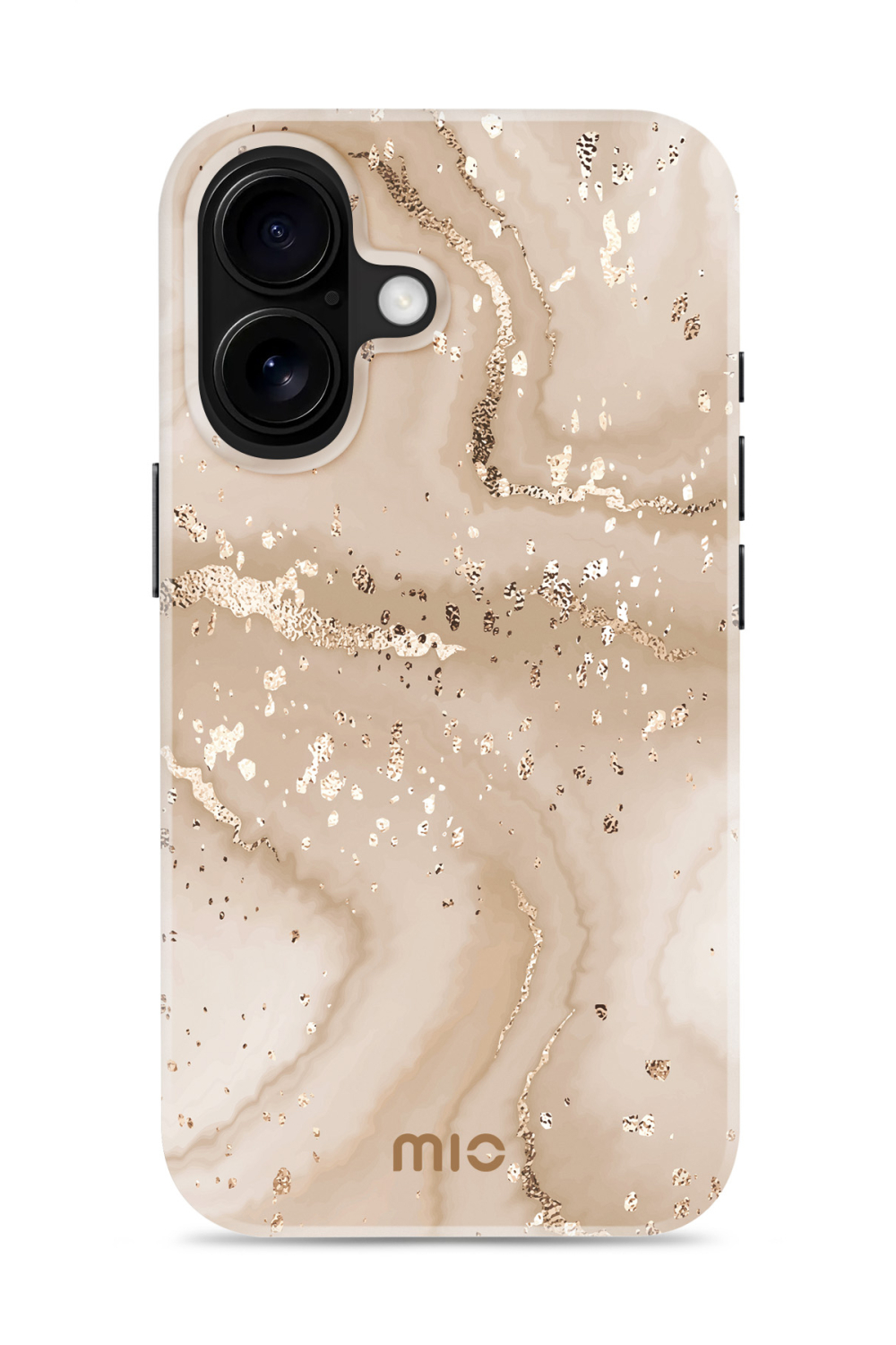 Mio By Mobilize Mio Gold Marble Magsafe Compatible For Iphone 16
