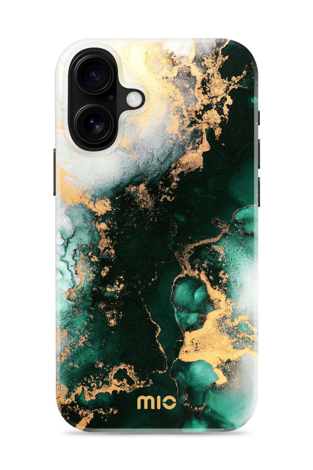 Mio By Mobilize Mio Green Marble Magsafe Compatible For Iphone 16 Plus
