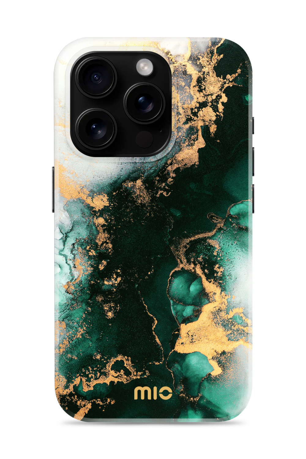 Mio By Mobilize Mio Green Marble Magsafe Compatible For Iphone 16 Pro