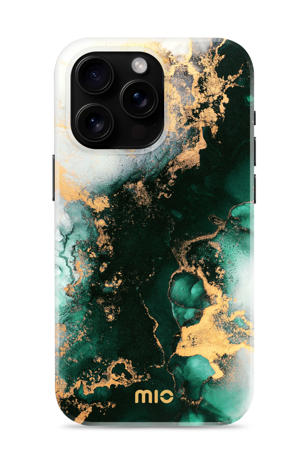 Mio By Mobilize Mio Green Marble Magsafe Compatible For Iphone 16 Pro Max