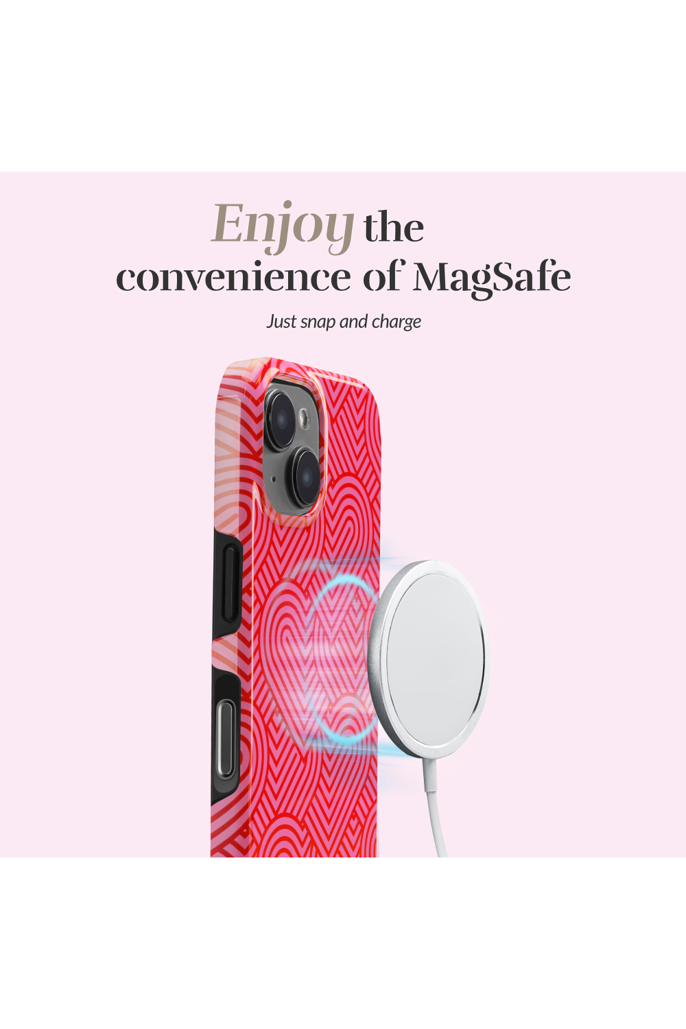 Mio By Mobilize Mio Wild Hearts Magsafe Compatible For Iphone 16 - Afbeelding 3
