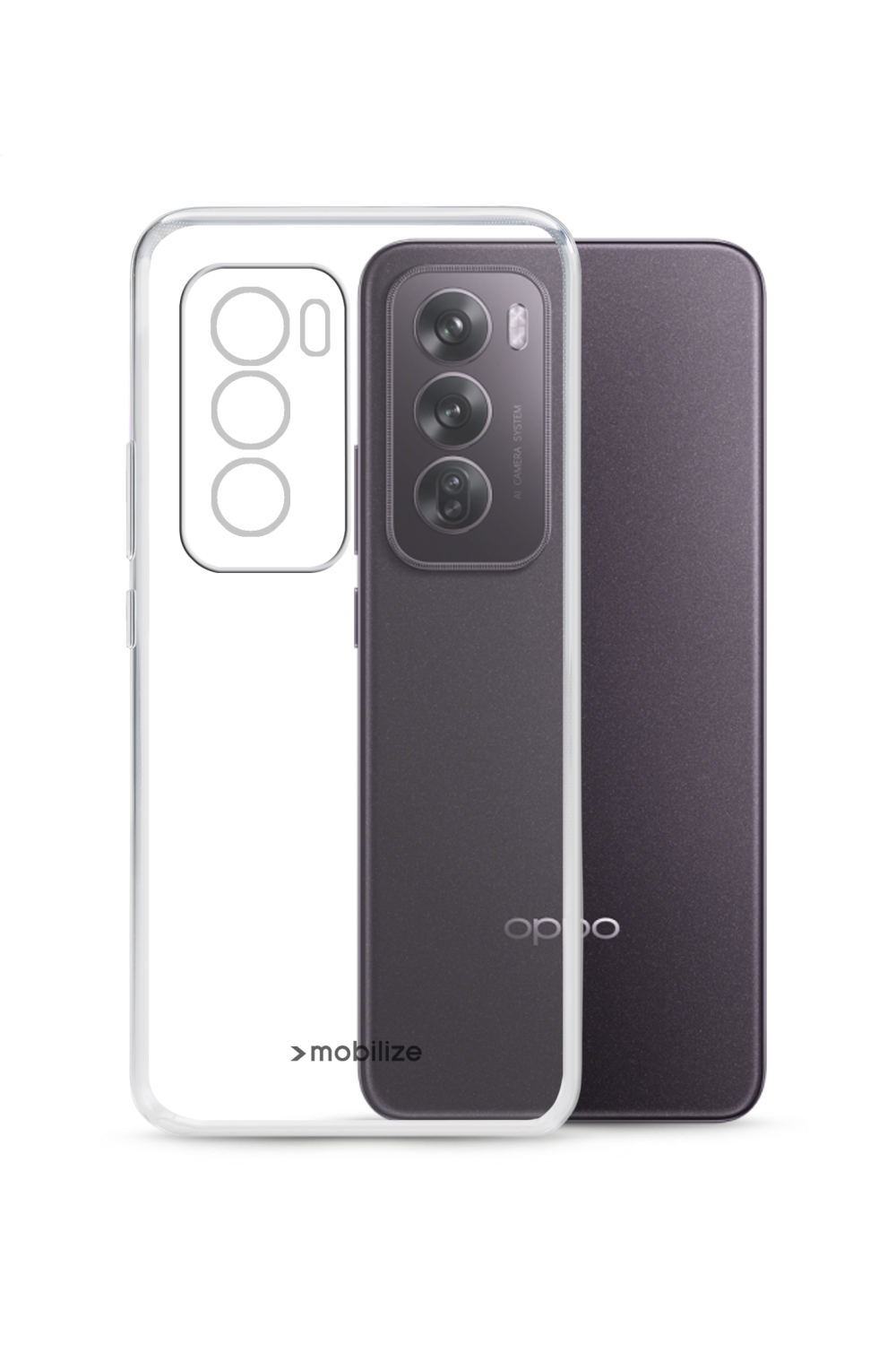 Mobilize Gelly Case Oppo Reno12 Clear