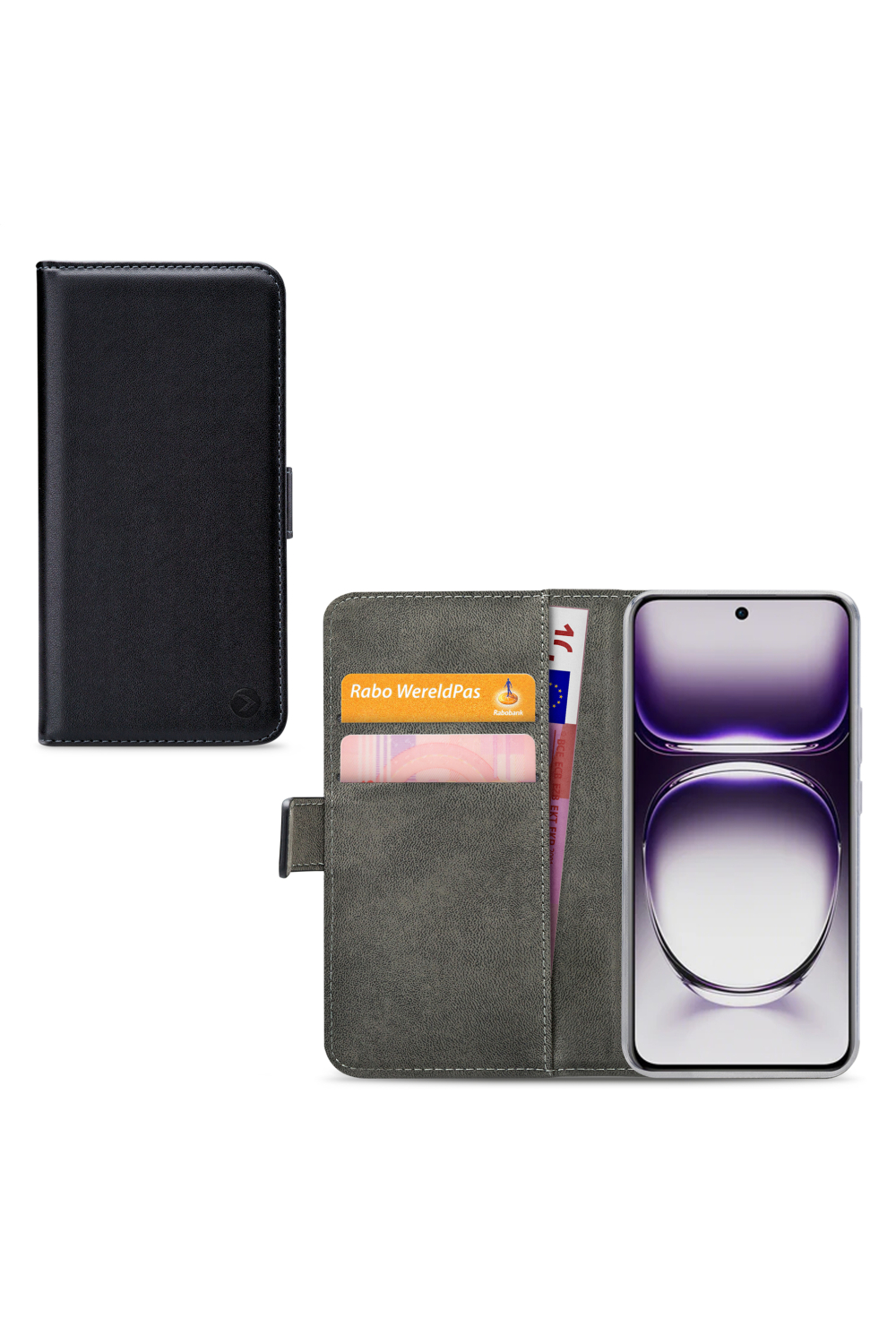 Mobilize Classic Gelly Wallet Book Case Oppo Reno12 Pro Black