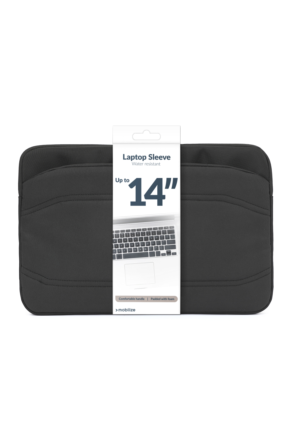 Mobilize Waterresistant Laptop Sleeve Up To 14Inch Black - Afbeelding 9