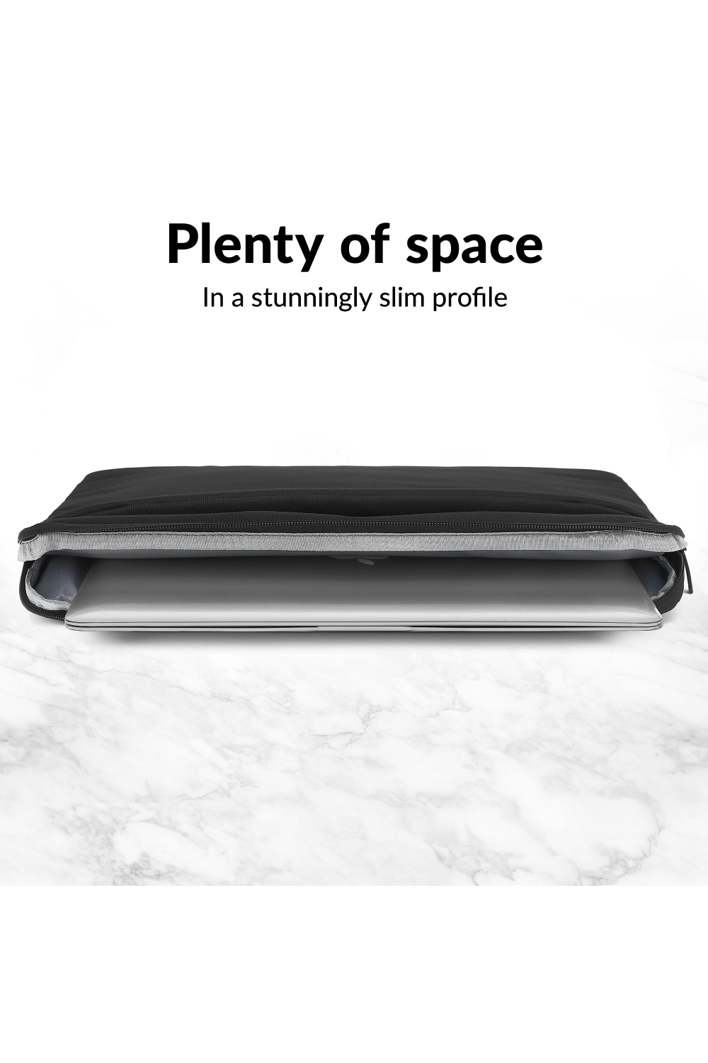 Mobilize Waterresistant Laptop Sleeve Up To 17.4Inch Black - Afbeelding 7