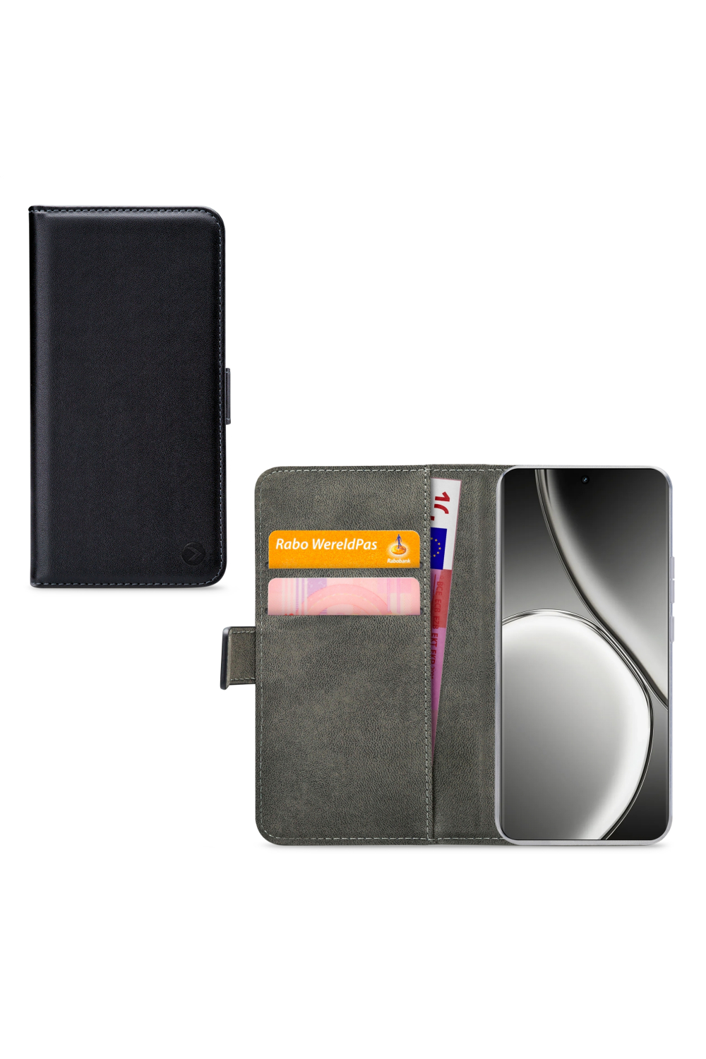 Mobilize Classic Gelly Wallet Book Case Realme Gt 6/Gt 6T Black