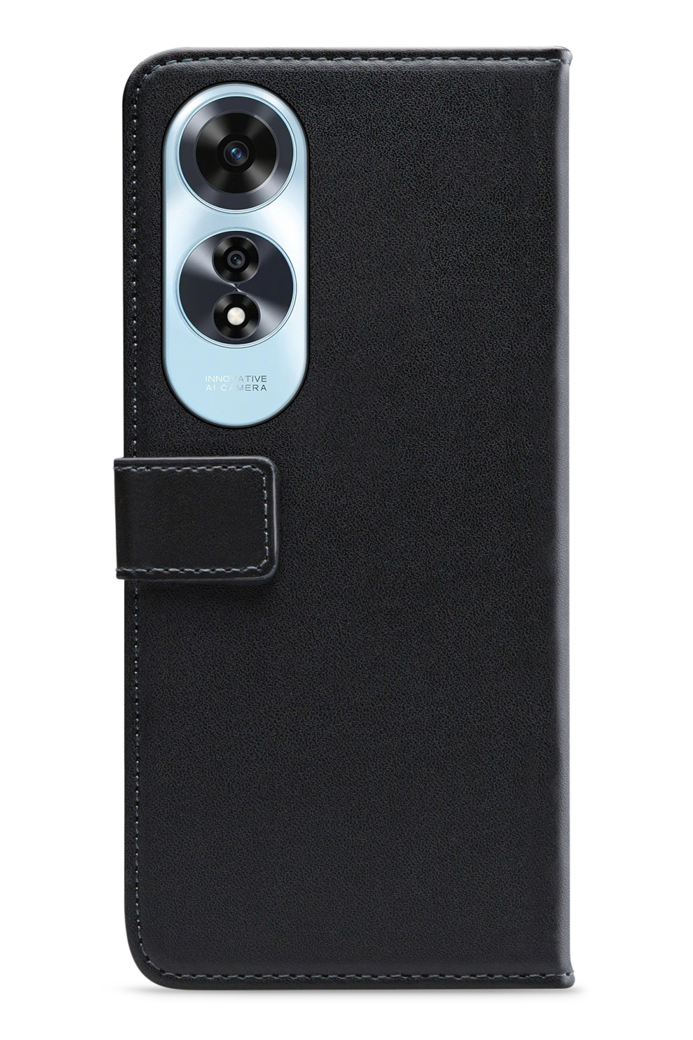 Mobilize Classic Gelly Wallet Book Case Oppo A60 Black - Afbeelding 3