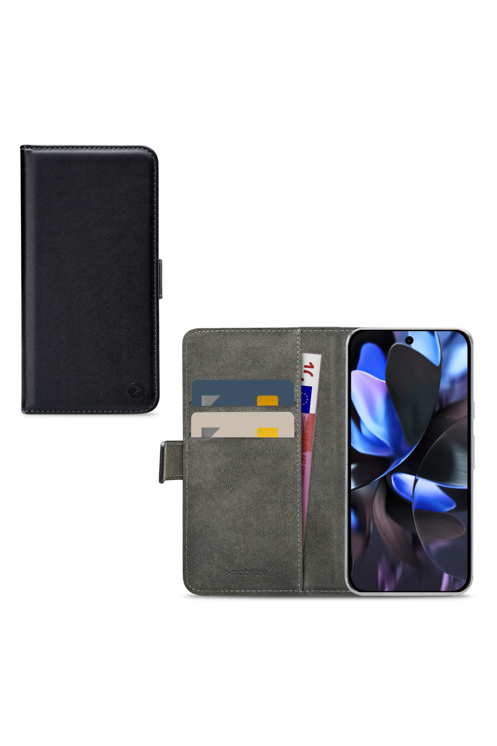 Mobilize Classic Gelly Wallet Book Case Google Pixel 9 Pro Xl Black
