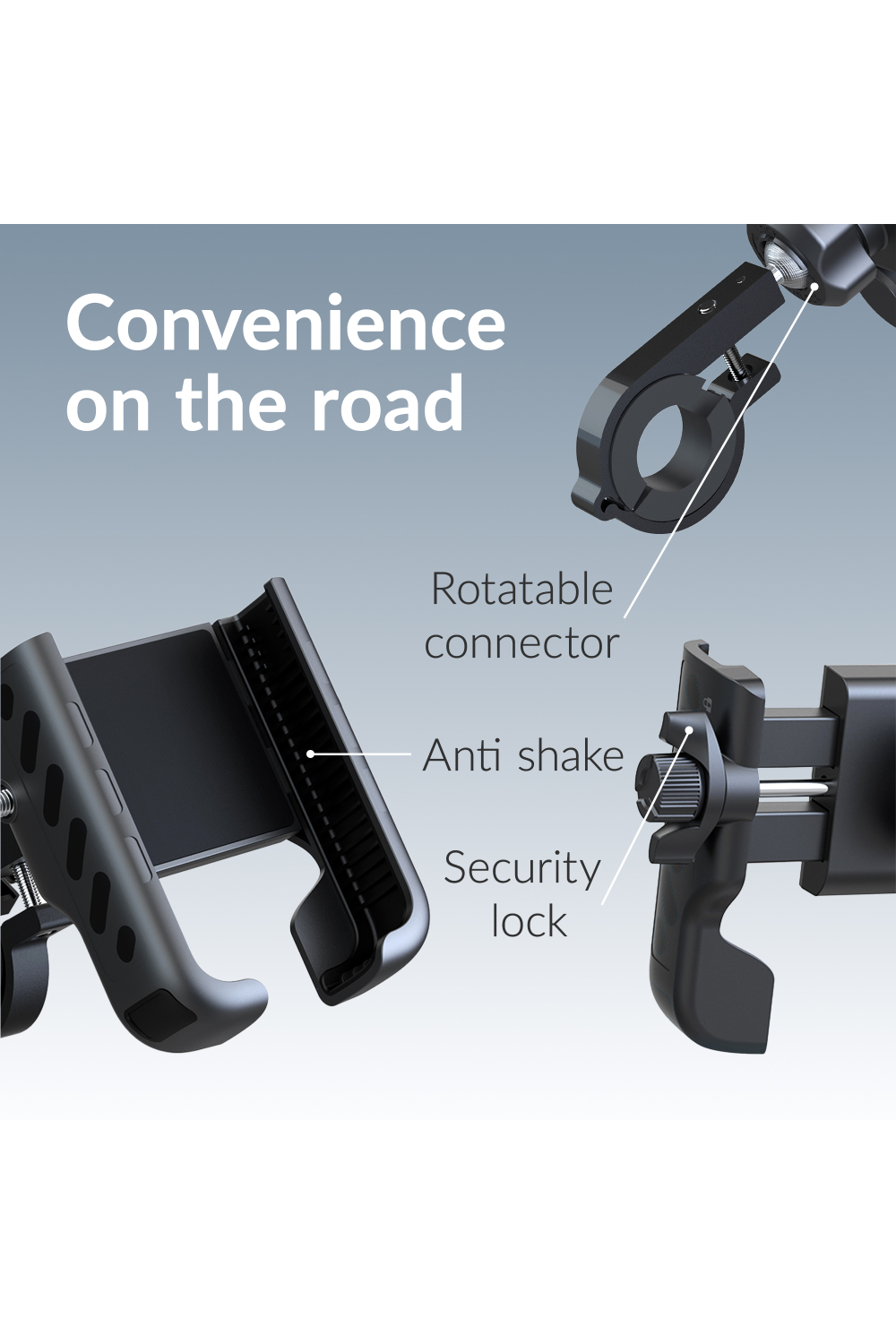 Mobilize Quick Lock Bike Holder Black - Afbeelding 4
