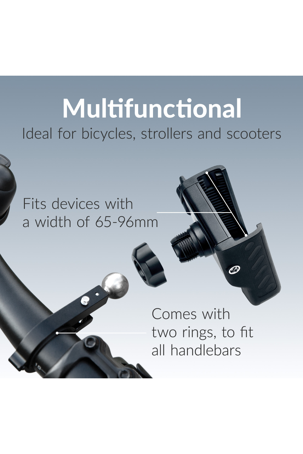 Mobilize Quick Lock Bike Holder Black - Afbeelding 6
