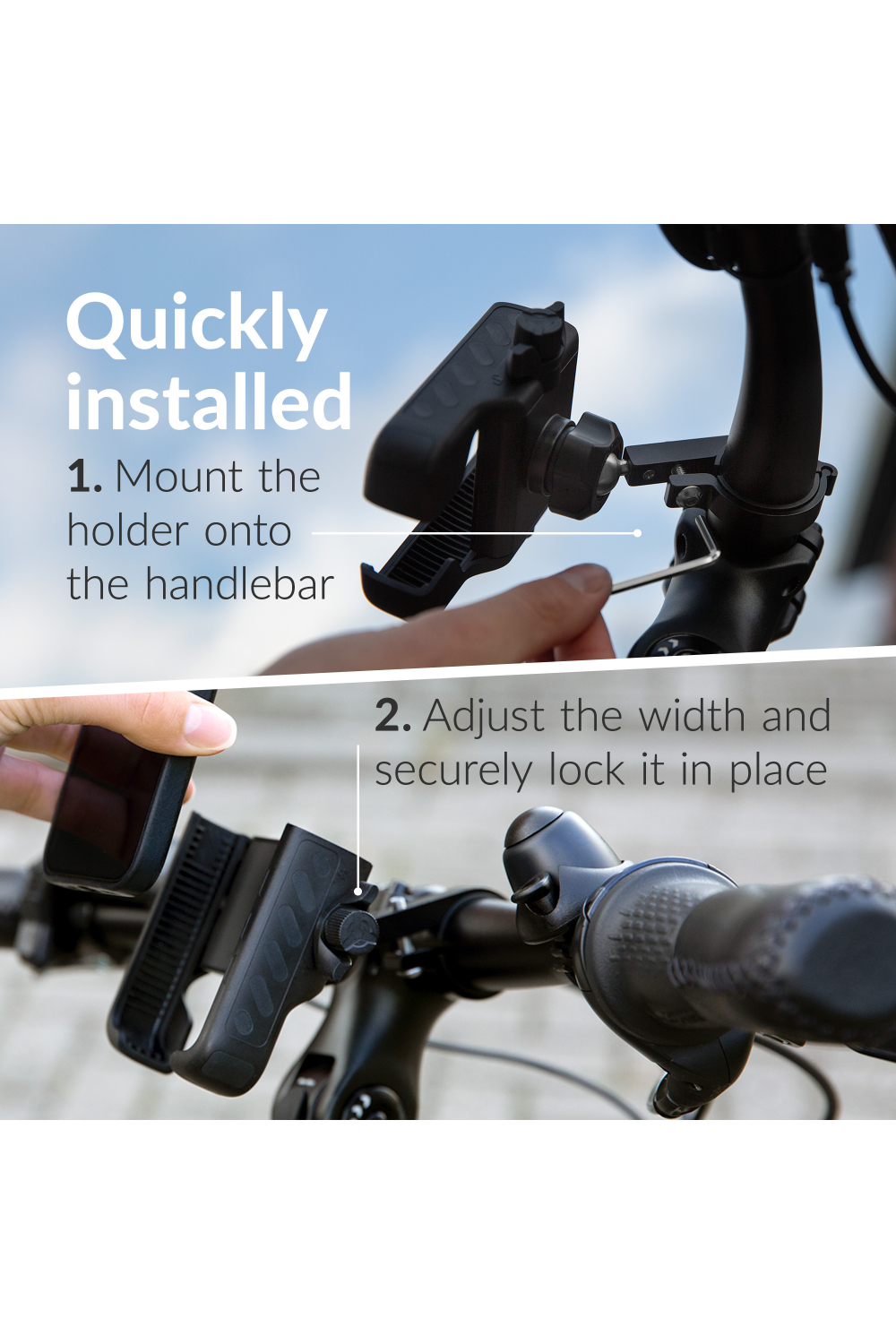 Mobilize Quick Lock Bike Holder Black - Afbeelding 8