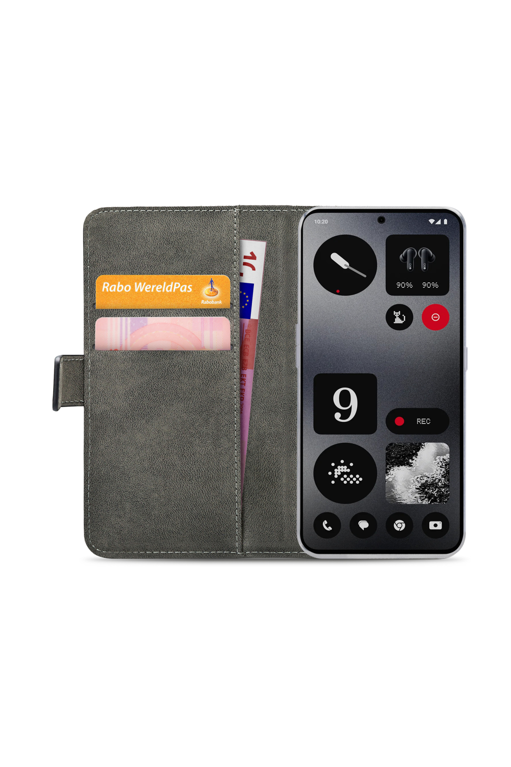 Mobilize Classic Gelly Wallet Book Case Nothing Cmf Phone 1 Black - Afbeelding 4