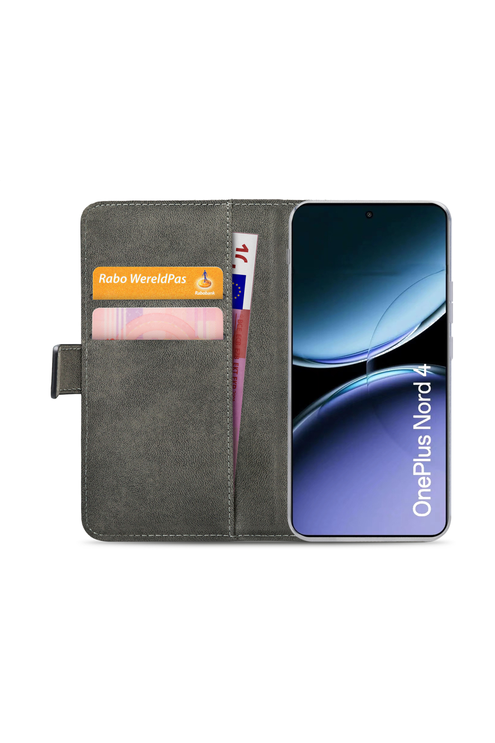 Mobilize Classic Gelly Wallet Book Case Oneplus Nord 4 Black - Afbeelding 4