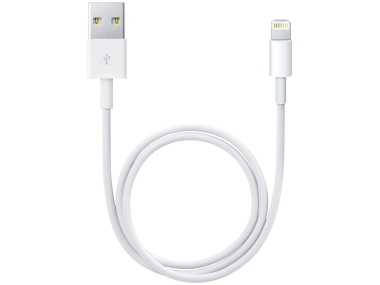Apple Me291Zm/A Apple Lightning To Usb Cable 0.5M. White