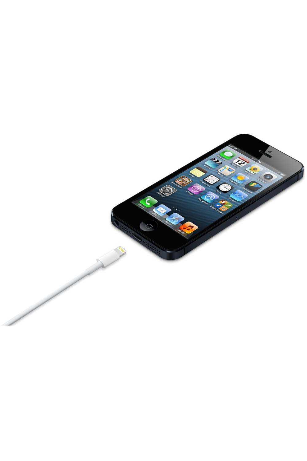 Apple Me291Zm/A Apple Lightning To Usb Cable 0.5M. White - Afbeelding 4