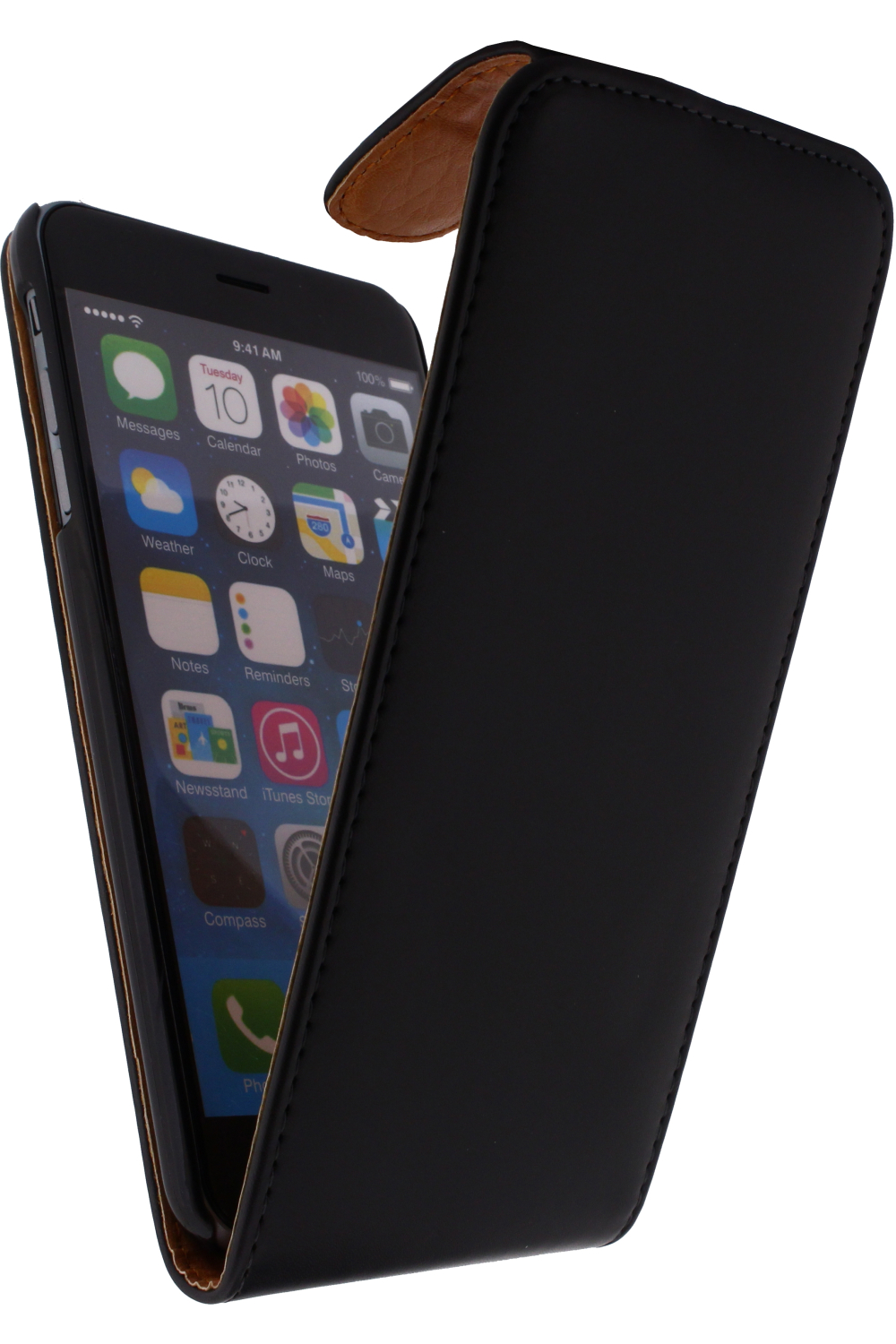 Xccess Flip Case Apple Iphone 6 Plus/6S Plus Black - Afbeelding 2