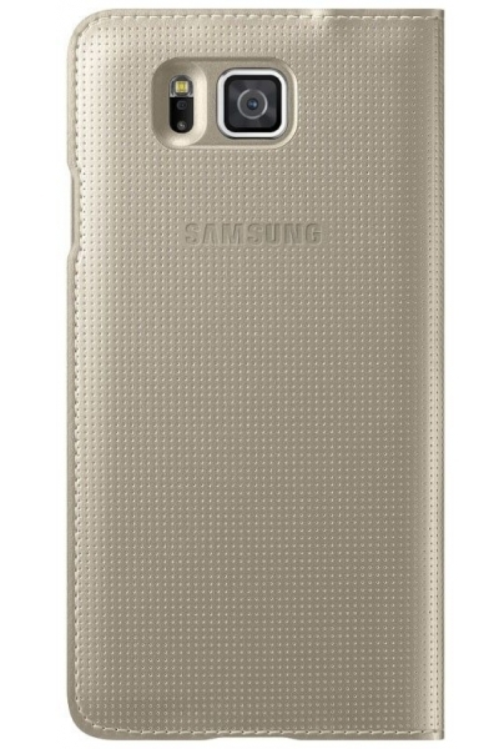 Samsung Ef-Cg850Bfegww Samsung Smartview Cover Galaxy Alpha Gold - Afbeelding 2