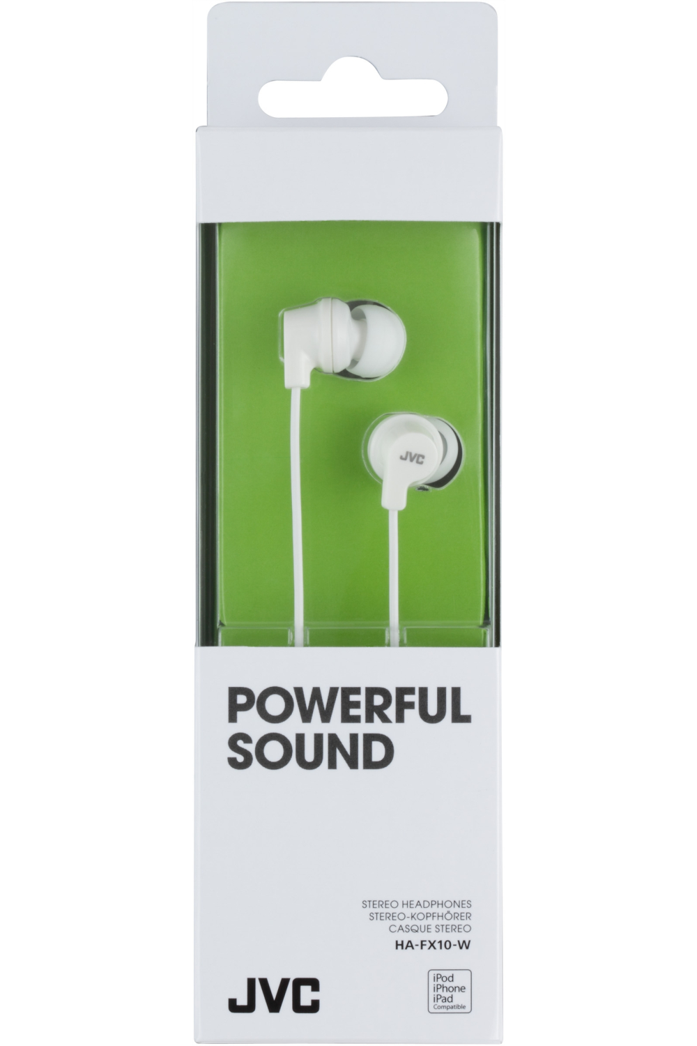 Jvc Ha-Fx10-W Jvc Colourful Inner Ear Headphone White - Afbeelding 2