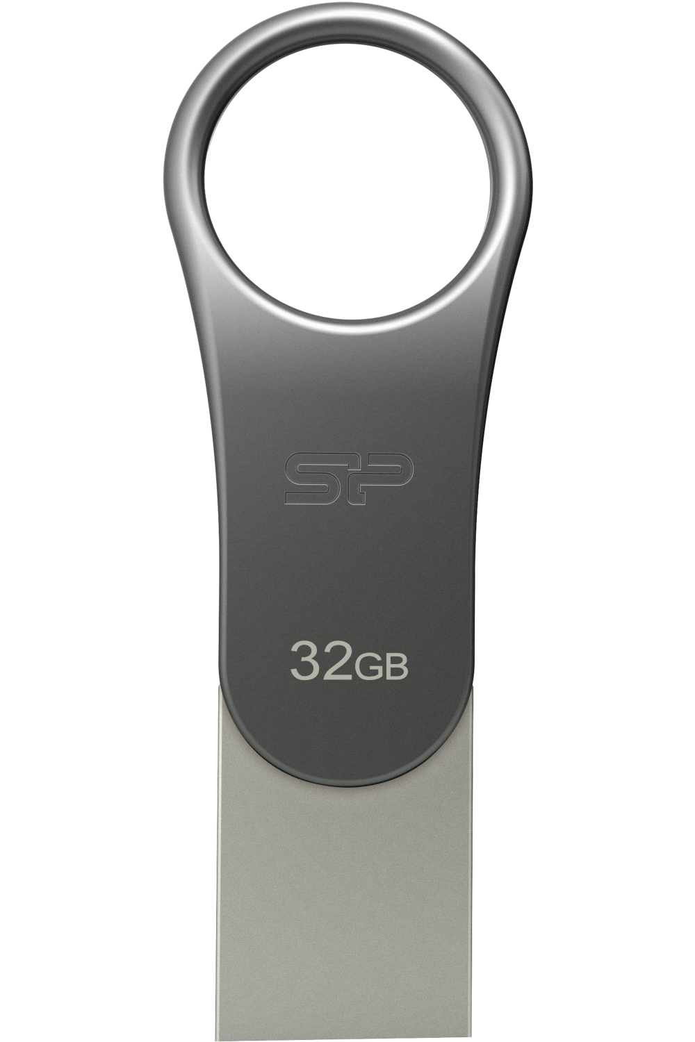 Silicon Power C80 Dual Usb Pendrive Mobile 32Gb Usb-C Grey - Afbeelding 2