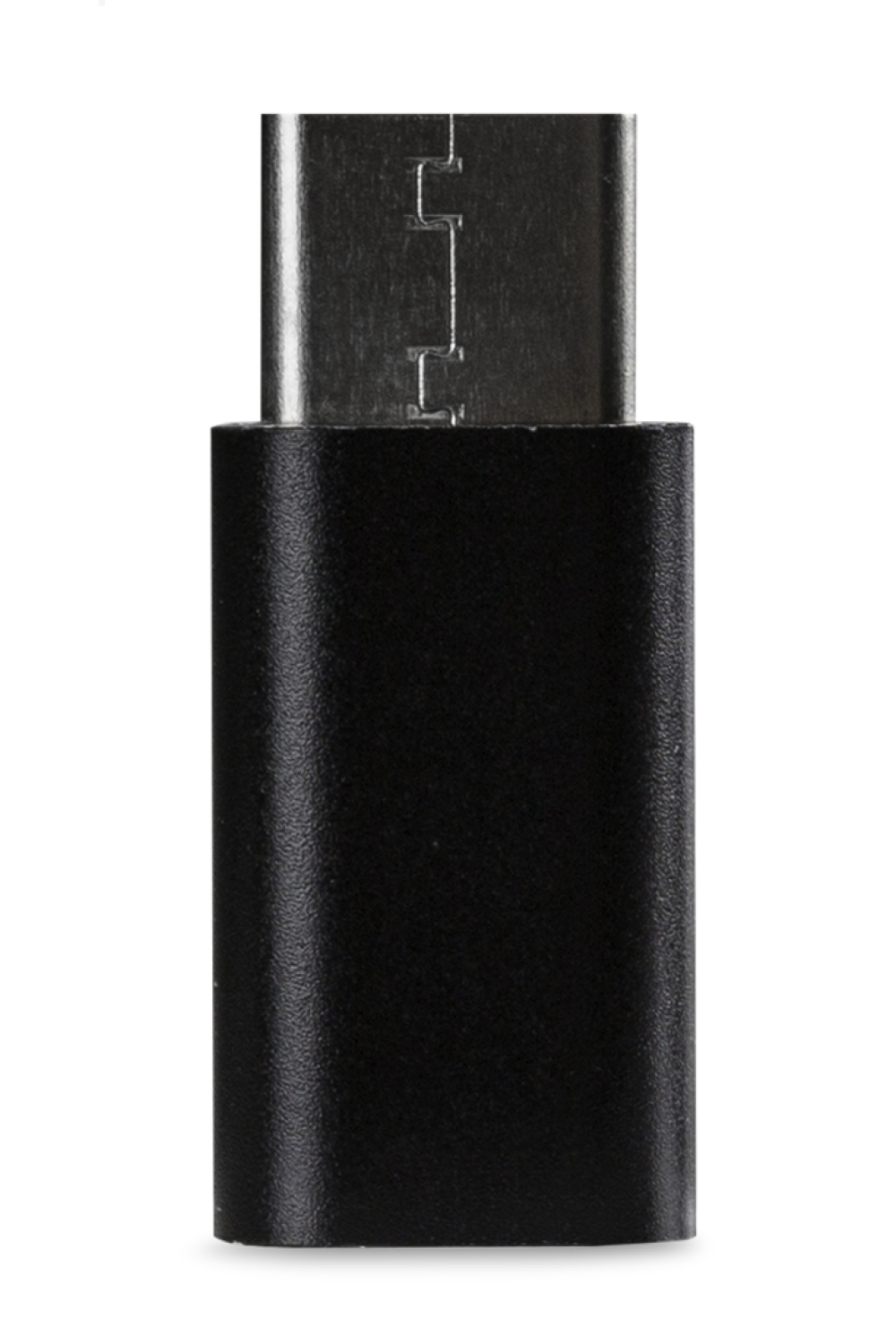 Xccess Micro Usb To Usb-C Adapter Black