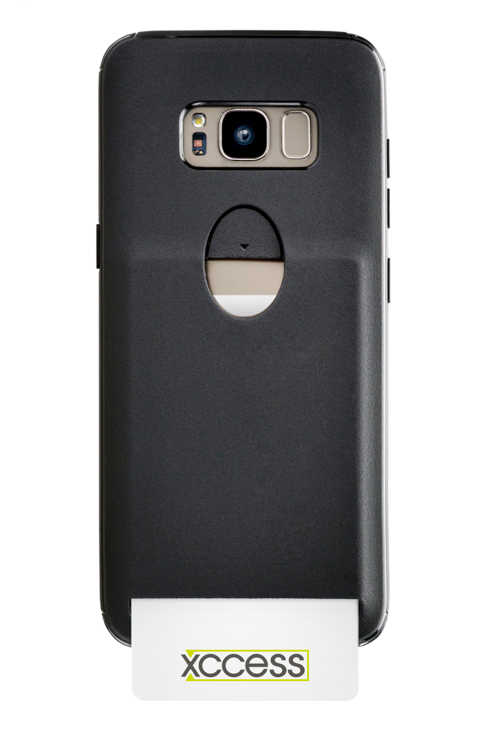 Xccess Matt Tpu Card Case Samsung Galaxy S8 Black - Afbeelding 3