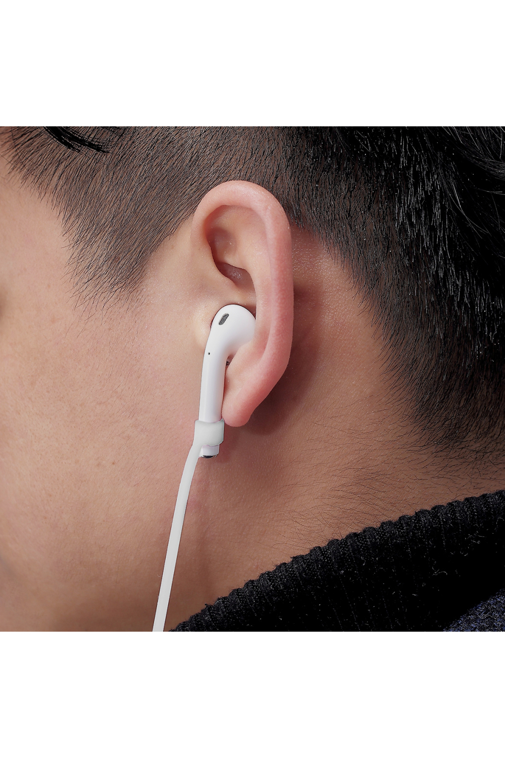 Xccess Anti Lost Strap For Apple Airpods White - Afbeelding 3