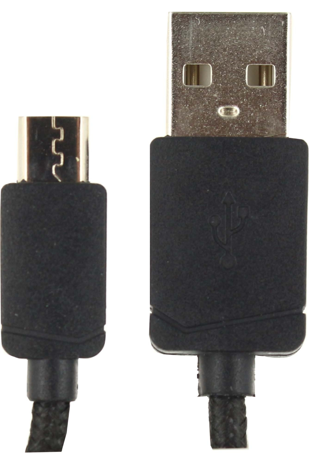 Keymate Charge/Sync Keychain Cable Nylon Braided Micro Usb Black - Afbeelding 5