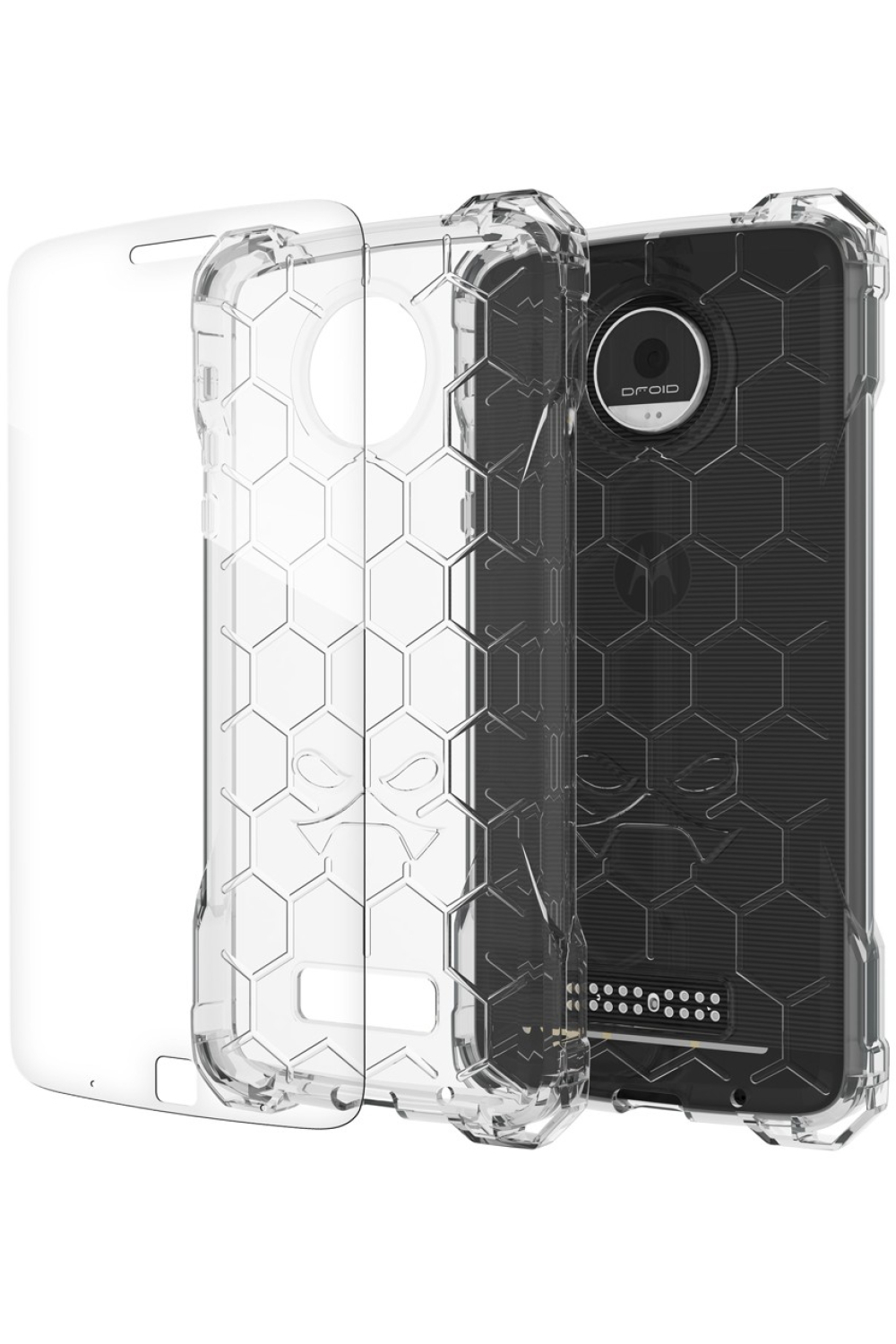 Ghostek Covert Protective Case Motorola Moto Z Clear