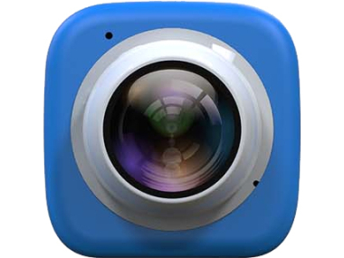 Universeel Hh-1303 Wi-Fi Selfie Camera 720P Blue