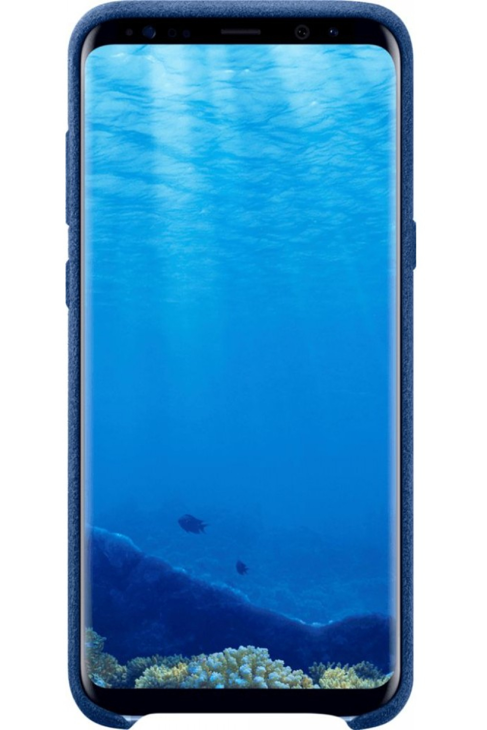 Samsung Ef-Xg955Alegww Samsung Alcantara Cover Galaxy S8+ Blue - Afbeelding 2