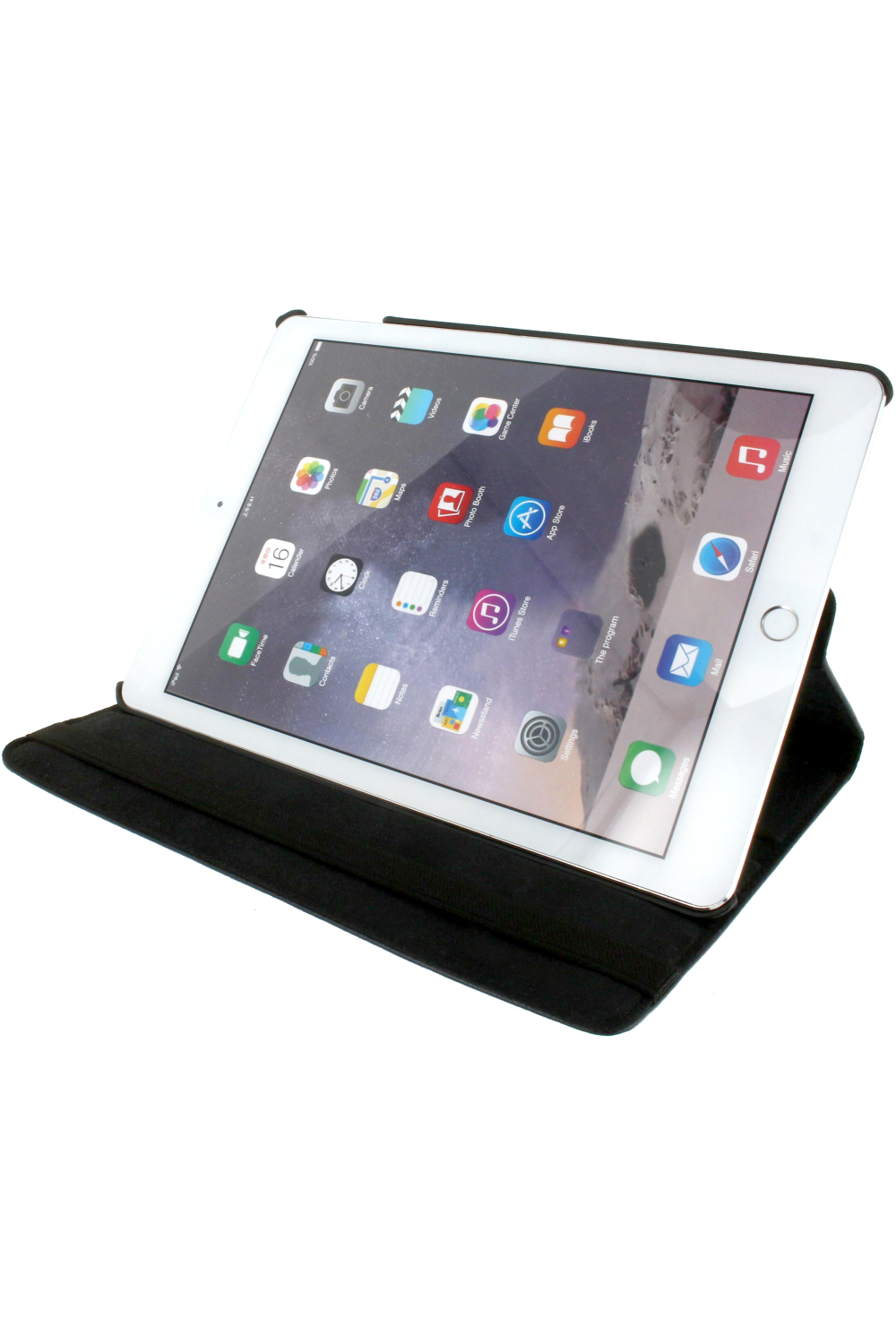 Xccess Rotating Stand Case Apple Ipad 9.7 2017/2018/Air Black - Afbeelding 4