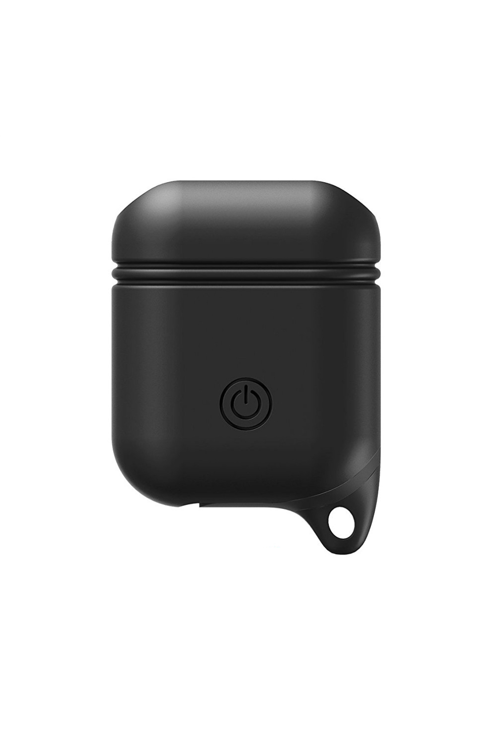 Xccess Shockproof Silicone Case With Hook For Apple Airpods Black