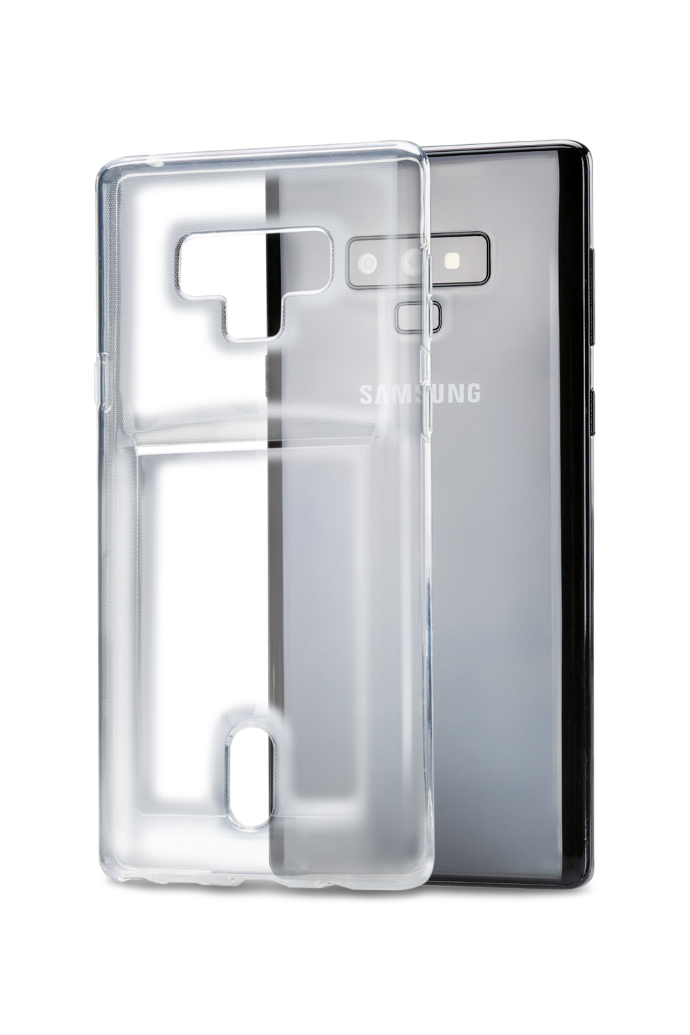 Xccess Tpu Card Case Samsung Galaxy Note9 Transparent Clear