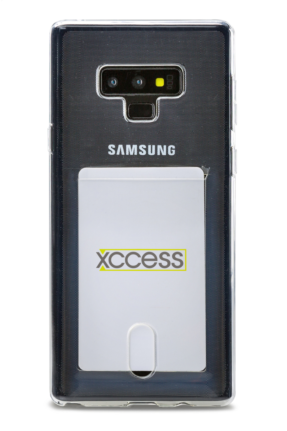 Xccess Tpu Card Case Samsung Galaxy Note9 Transparent Clear - Afbeelding 2