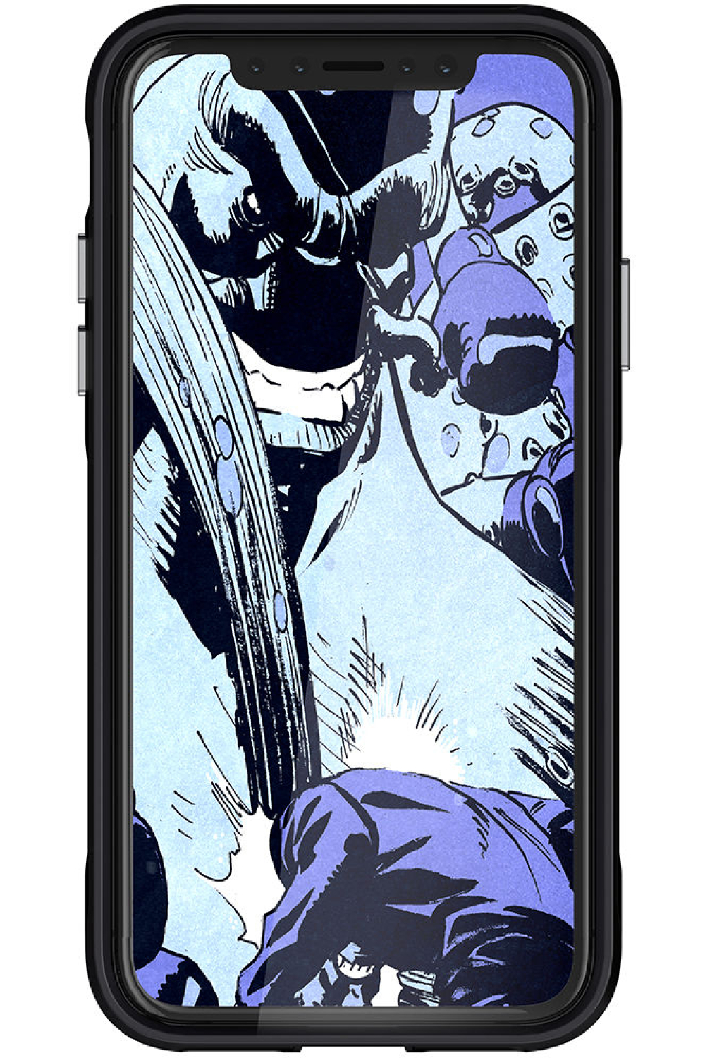 Ghostek Atomic Slim 2 Rugged Heavy Duty Case Apple Iphone Xs Max Black - Afbeelding 3