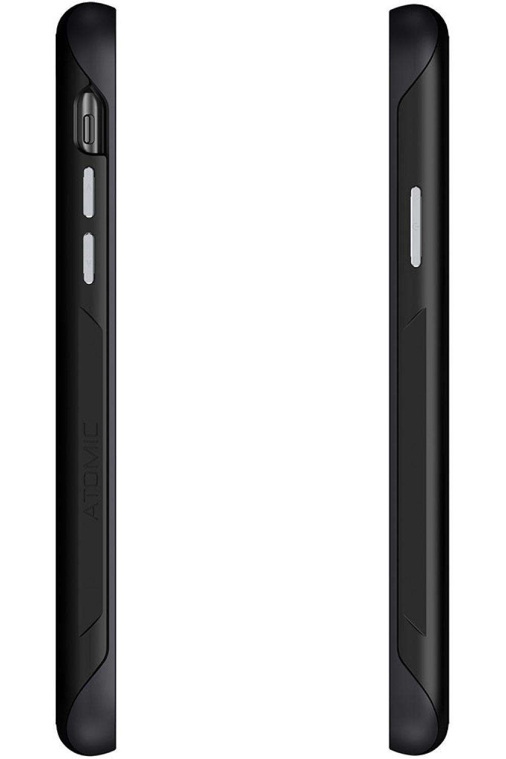 Ghostek Atomic Slim 2 Rugged Heavy Duty Case Apple Iphone Xs Max Black - Afbeelding 4