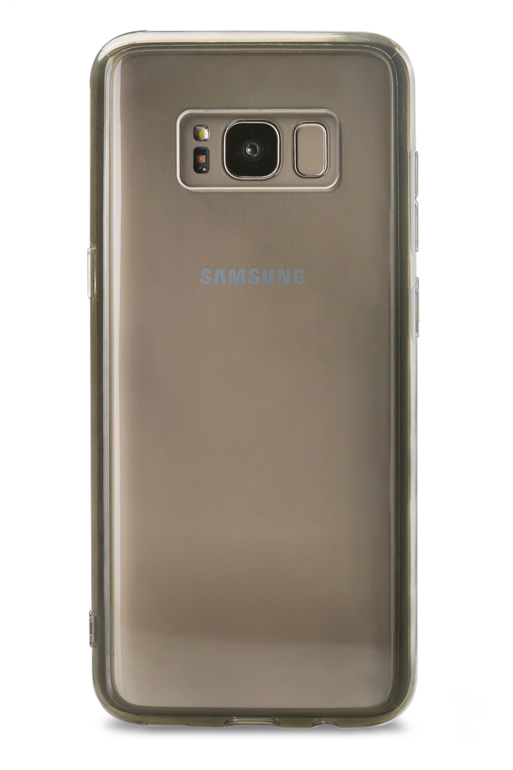 Xccess Tpu/Pc Case Samsung Galaxy S8 Transparent/Black - Afbeelding 2