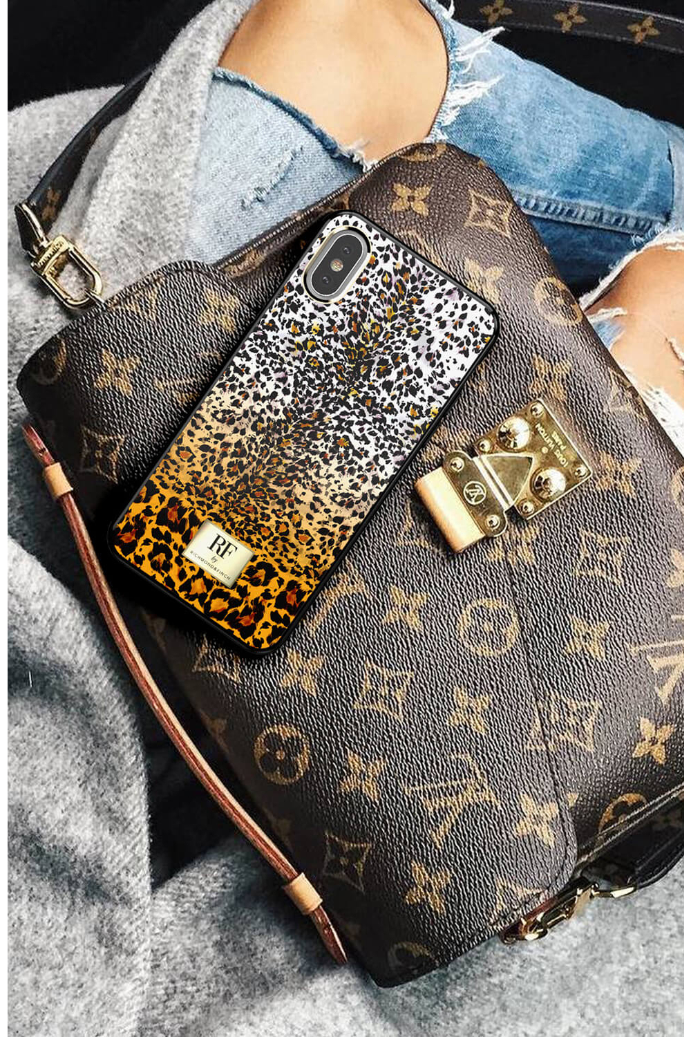 Richmond & Finch Rf Series Tpu Case Apple Iphone Xs Max Fierce Leopard - Afbeelding 4