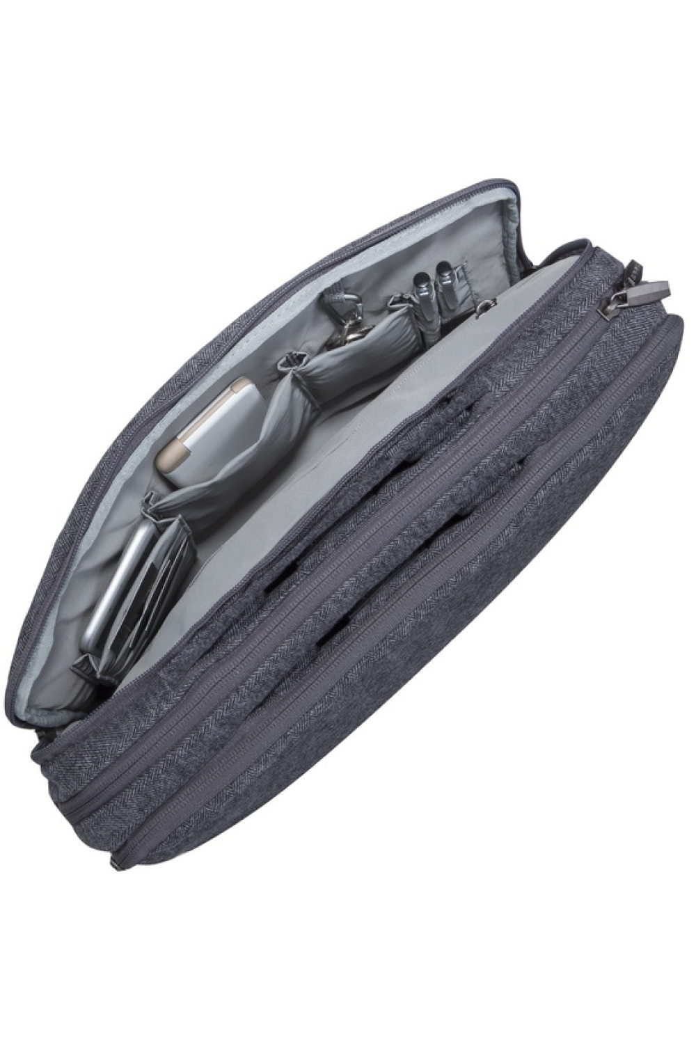 Rivacase Egmont Laptop Bag 15.6Inch Grey - Afbeelding 7
