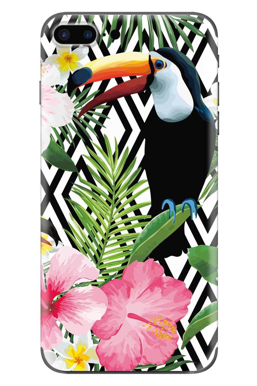 My Style Phoneskin For Apple Iphone 7 Plus//8 Plus Hip Toucan - Afbeelding 2