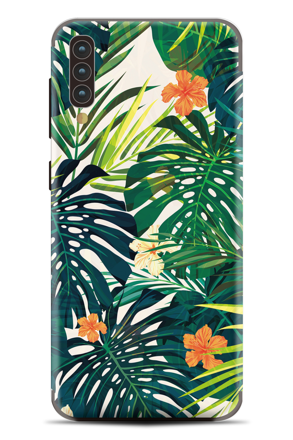 My Style Phoneskin For Samsung Galaxy A30S/A50 Jungle Flowers - Afbeelding 2